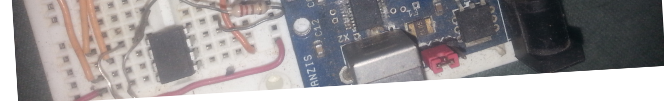 Aeduino als Programmer für einen Attiny