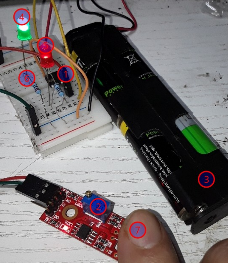 Thermostat, Sensor und attiny